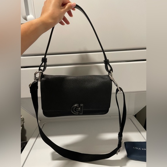 Cole Haan Shoulder Leather Bag - Picture 5 of 15